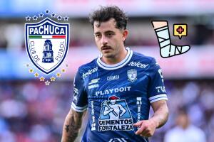 Alan Mozo sufrió grave lesión en Pachuca
