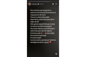 La intención de Belinda no era causar alarma.