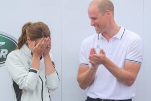 The Duke And Duchess Of Cambridge Take Part In The King's Cup Regatta