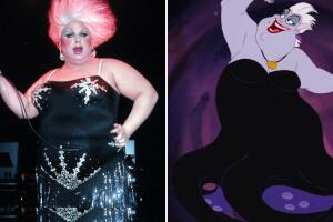 Divine, el drag queen que inspiró el diseño de Úrsula