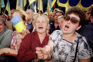 Russia Crisis  Ukraine     Demonstration