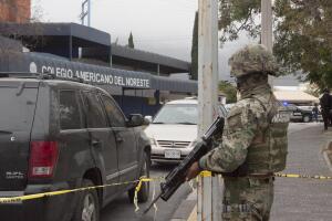 Operativo tras el tiroteo en colegio de Monterrey