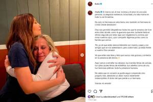 Thalía se despide de su hermana Ernestina Sodi