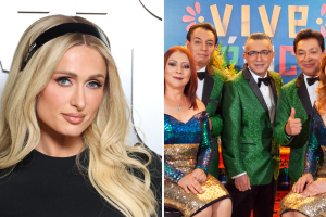 Paris Hilton bailó al ritmo de Los Ángeles Azules