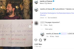 Esta es la publicación que publicó Martín Babilotte, esposo de Aleida Nuñez, y que desató polémica en Instagram. 