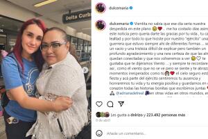Esta fue la publicación que Dulce María le dedicó a su "amiga" Adriana del Real tras conocer sobre su muerte. 