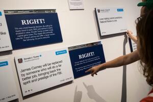 Parody Trump Presidential Library Opens In Midtown Manhattan