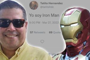  Rafael 'Tatito' Hernández Iron Man Twitter hacker líder de la Cámara 