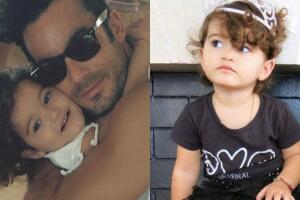Hija de Aarón Díaz cumple 10 años y la celebra con tierno mensaje