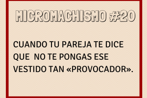 Micromachismo #20