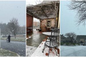 Nieve en Metro DC: así se reportó la caida de la nieve en la zona del DMV