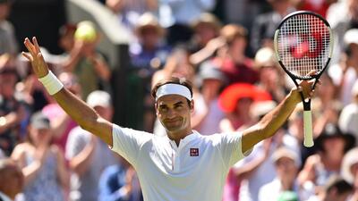 Ganó y cambió de marca: Federer dejó Nike, aplastó a Lajovic y pasó a la segunda ronda de Wimbledon Deportes Tenis | TUDN Univision