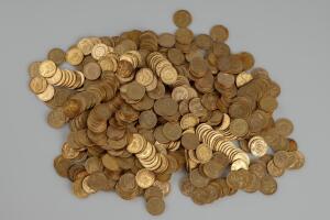 monedas de oro
