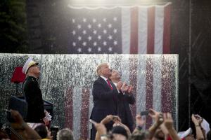 Donald Trump, Joseph Dunford, Mark Esper