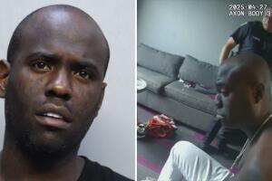 Univision 23 mostró videos exclusivos del arresto de Chocolate MC en un hotel de Coral Gables tras un operativo policial.