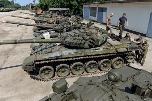 Ucrania tanques T-72