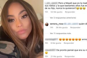 Hubo quienes le recordaron a doña Rosa su supuesta mala relación con Mayeli Alonso. 