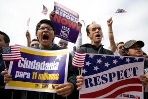Activists From Across The Country Hold March For Immigration Reform