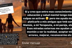 Ana Araujo admitió sentir "culpa" con sus hijos.