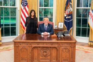Donald Trump y Kim Kardashian