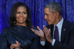 Michelle Obama publicó una foto de su boda con Barack Obama en Instagram