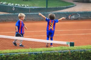EXCLUSIVE Shakira Wears Mini Shorts on a Tennis Day with Milan