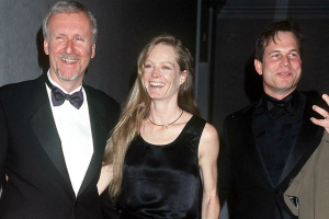 James Cameron, Suzy Amis y Bill Paxton
