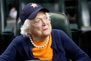 Barbara Bush, ex primera dama de EEUU 