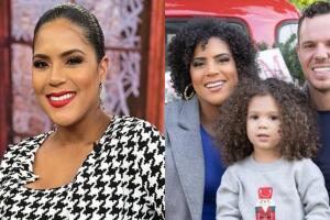 Francisca Lachapel de Despierta América presenta a su segundo hijo a horas de nacido