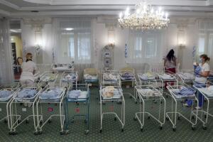 APTOPIX Ukraine Virus Stranded Babies