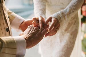 Abuelitos contraen matrimonio