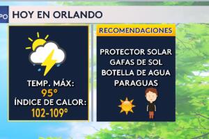 Temperatura en Orlando
