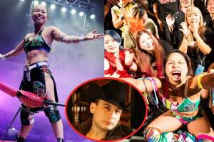 Kaho Kobayashi se hizo viral por subirse la ring con la música de Valentín Elizalde