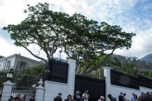 Opposition Leader Leopoldo Lopez Takes Refuge At Spanish Embassy
