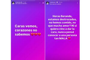 Así se pronunció en Instagram.