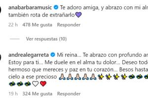 Andrea Legarreta y Ana Bárbara reaccionaron así al mensaje de Maribel Guardia para su hijo. 