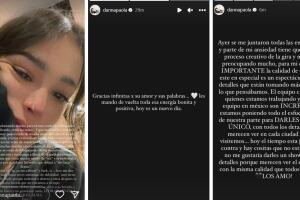 Danna Paola crisis de ansiedad