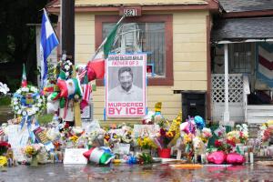 Lorenzo Salgado "asesinado por ICE"