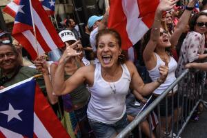 Annual Puerto Rican Day Parade Marches Up New York's Fifth Avenue