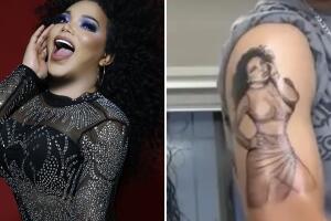 Novio de Paolita Suárez se tatúa a 'La Perdida' y así reaccionan los fans