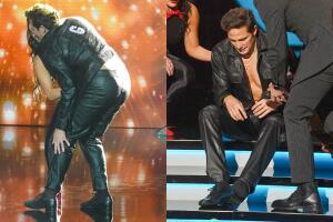 Gabriel Coronel lesionado en Mira Quién Baila