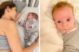 Estela Calderón y su fallecida hija Alana