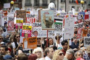 Londres protesta Trump

