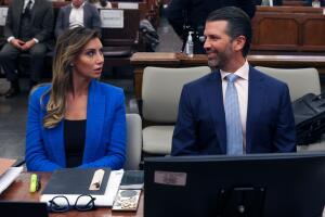 Former President Trump's Sons Don Jr And Eric Testify In New York Fraud Trial