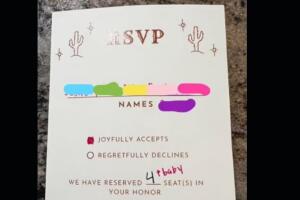 Novia se molesta porque invitada no respetó los lugares que le había asignado