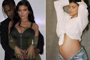 Nace segundo bebé de Kylie Jenner y Travis Scott: esta es su primera foto  

