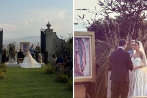 La boda religiosa de Alejandra Capetillo y Nader Shoueiry