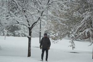 Una tormenta invernal está llegando a Estados Unidos. 