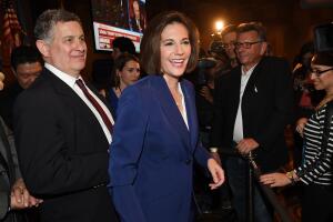 Democratic Senate Candidate Catherine Cortez Masto Appears At Nevada's Election Night Event