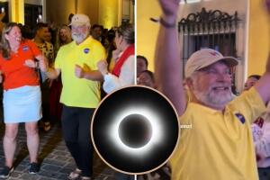 Científicos disfrutaron de la música de banda en Mazatlán, previo al eclipse solar total